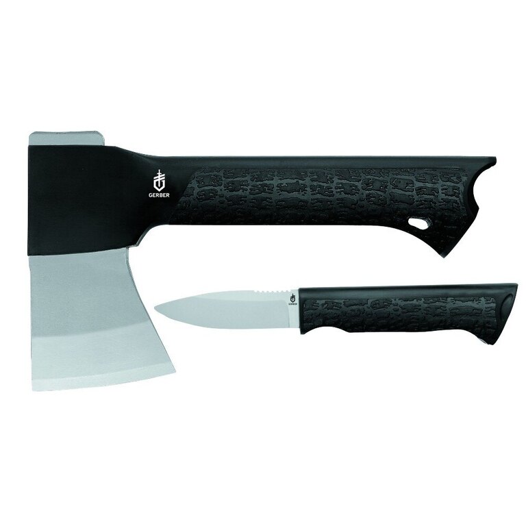 Sekerka Gator® Combo Axe GERBER® - sada sekerky a nože s pevnou čepeľou