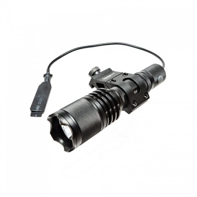 Svietidlový set na zbraň (svietidlo Warrior, uchycení Offset, diaľkový spínač) PowerTac®