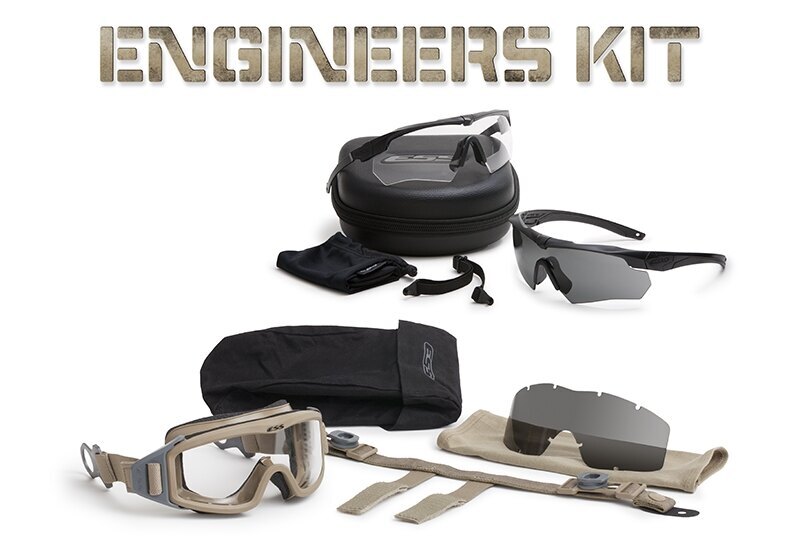 Taktické a strelecké okuliare ESS® Pivot ™ Engineer 's sada