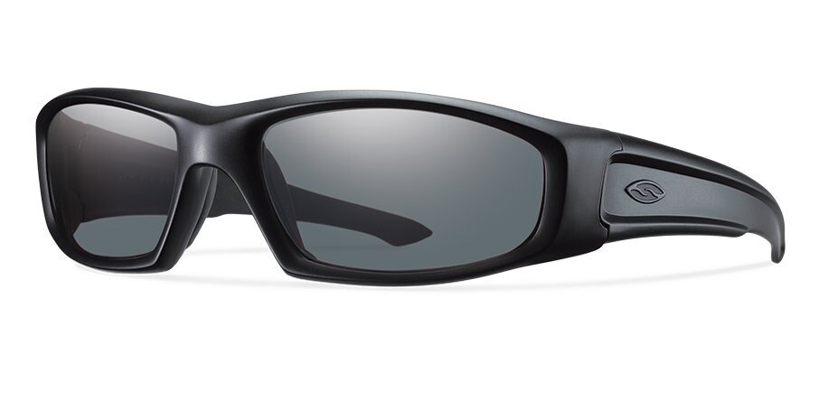 Taktické ochranné brýle Hudson SMITH OPTICS® Gray - šedé čočky, černý rámeček