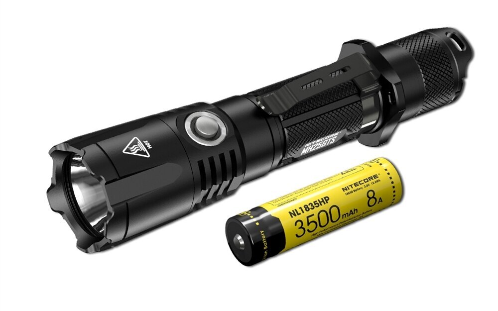 Taktické svietidlo MH25GTS Nitecore® - čierne