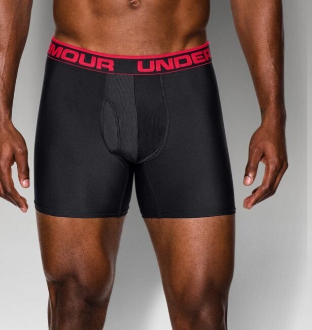 Trenky UNDER ARMOUR® Original Series 6" BoxerJock® HeatGear® - čierne