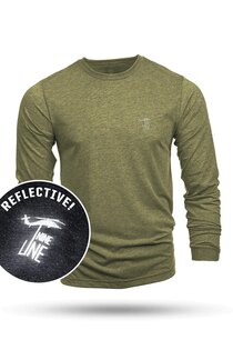 Tričko dlhý rukáv Reflective Dropline Logo Nine Line®