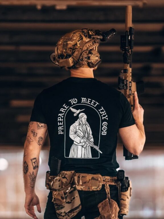Tričko Prepare To Meet Thy God The Trace®