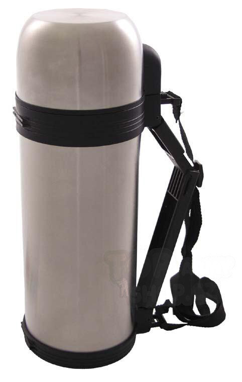 Vákuová termoska FOX OUTDOOR® 1,5 l - strieborná