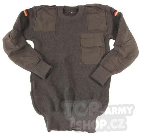 Vojenský sveter originál Bundeswehr použitý