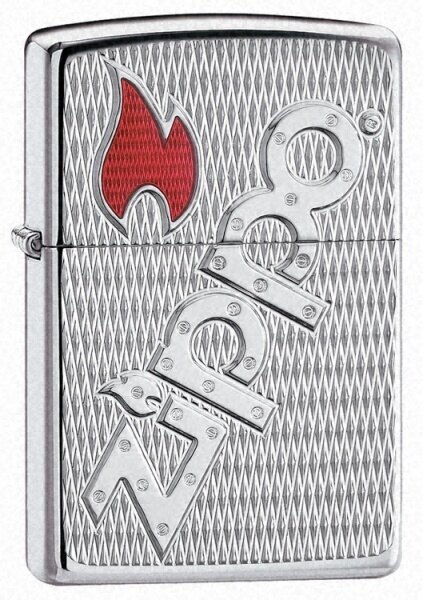 Zapaľovač Zippo BOLTED HIGH POLISH ARMOR