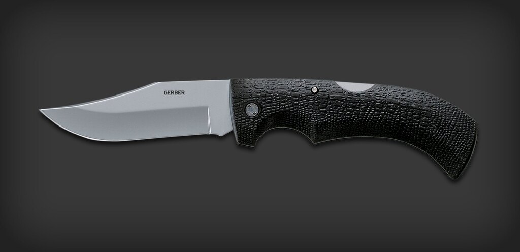 Zatvárací nôž GERBER® Gator® Clip - čierny