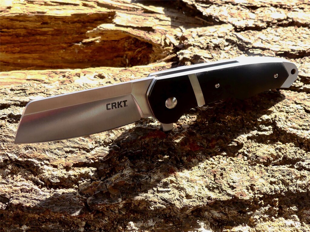 Zatvárací nôž Ripsnort™ CRKT® - čierny