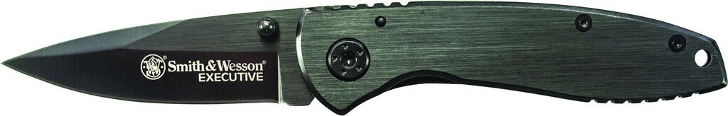 Zatvárací nôž Smith & Wesson® Executive Cuttino Horse CK110B - čierny