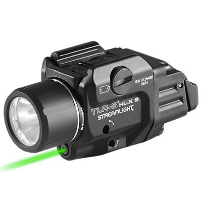 Zbraňové LED svietidlo TLR-8 HL-X / zelený laser Streamlight®