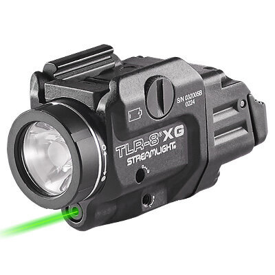 Zbraňové LED svietidlo TLR-8A / zelený laser Streamlight®